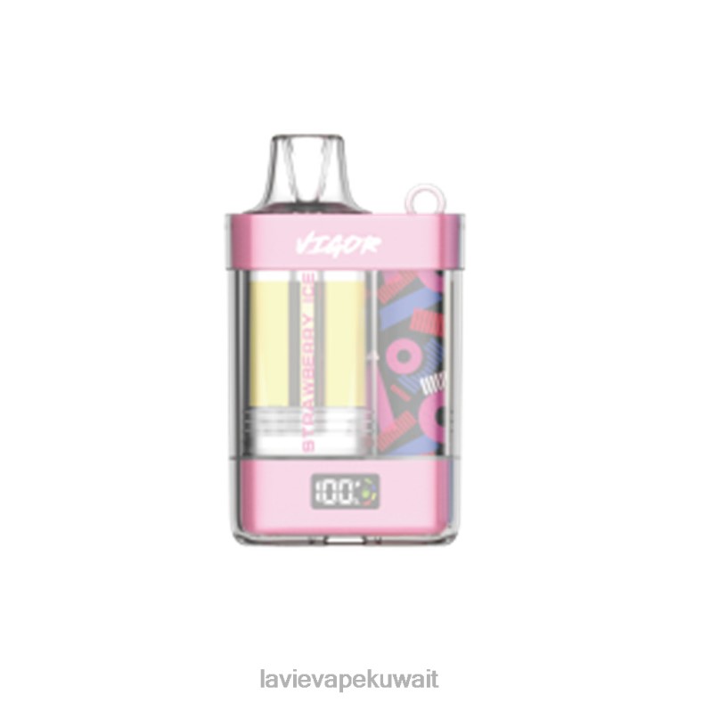 LAVIE Vape Kuwait - LAVIE VIGOR 15000 نفث جليد الفراولة 8H6001