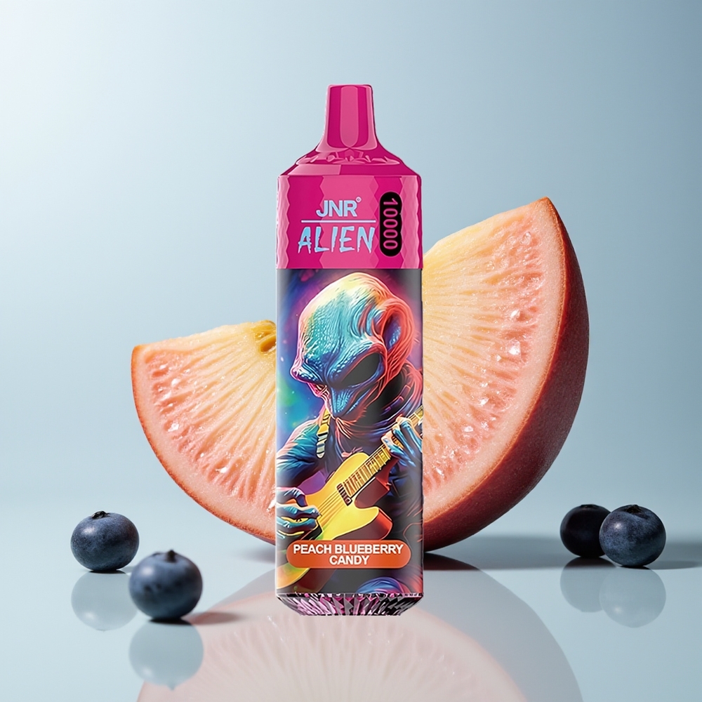 JNR Alien 10000 حلوى الخوخ والتوت الأزرق