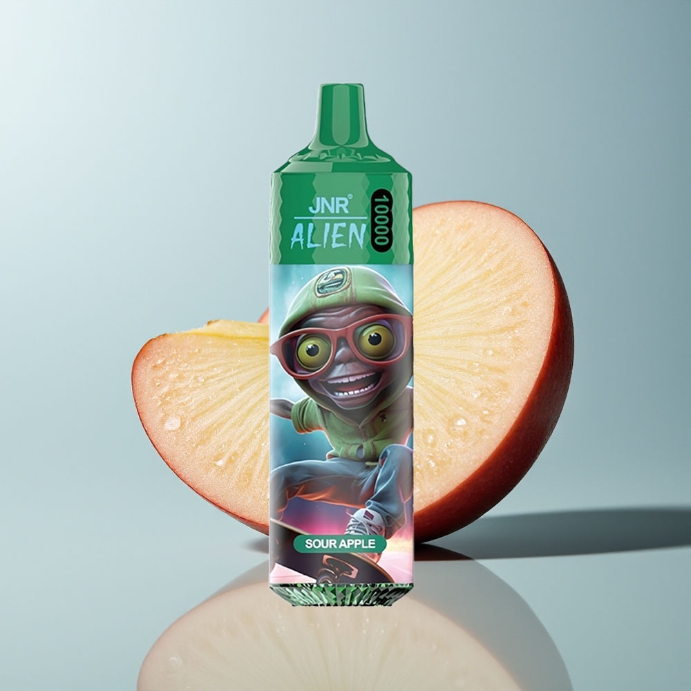 JNR Alien 10000 تفاح حامض