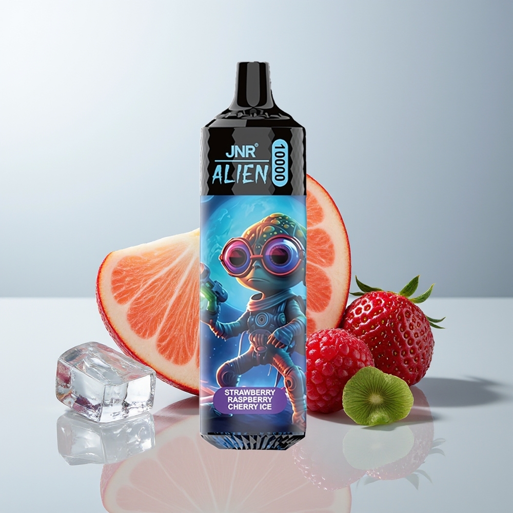 JNR Alien 10000 الفراولة التوت الكرز الجليد