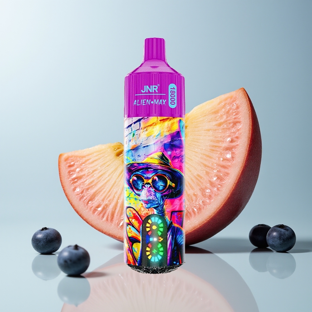 JNR Alien Max 18000 حلوى الخوخ والتوت الأزرق