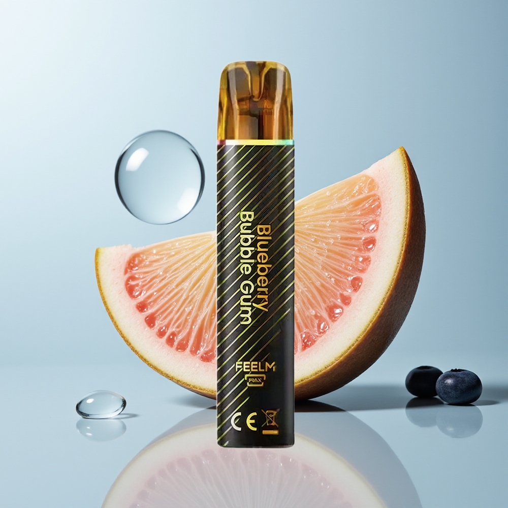 JNR Black&Golden 600+200 علكة فقاعات التوت الأزرق