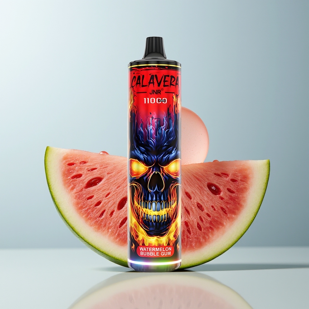 JNR Calavera 11000 علكة فقاعات البطيخ