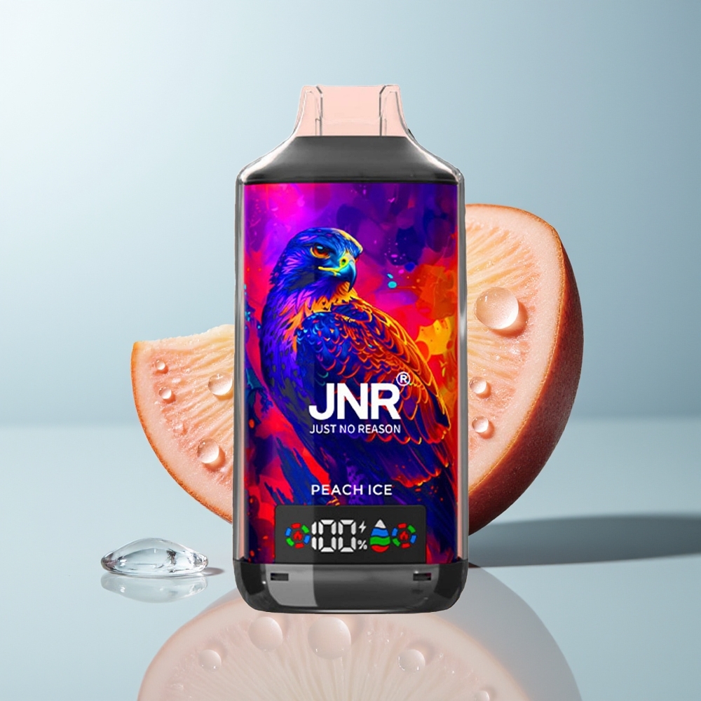 JNR Falcon X 18000 آيس كريم الخوخ