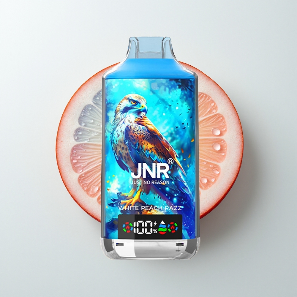JNR Falcon X 18000 الخوخ الأبيض راز