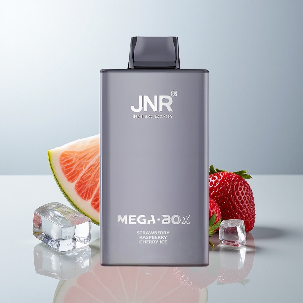 JNR Mega Box 25000 فراولة توت العليق كرز مثلج