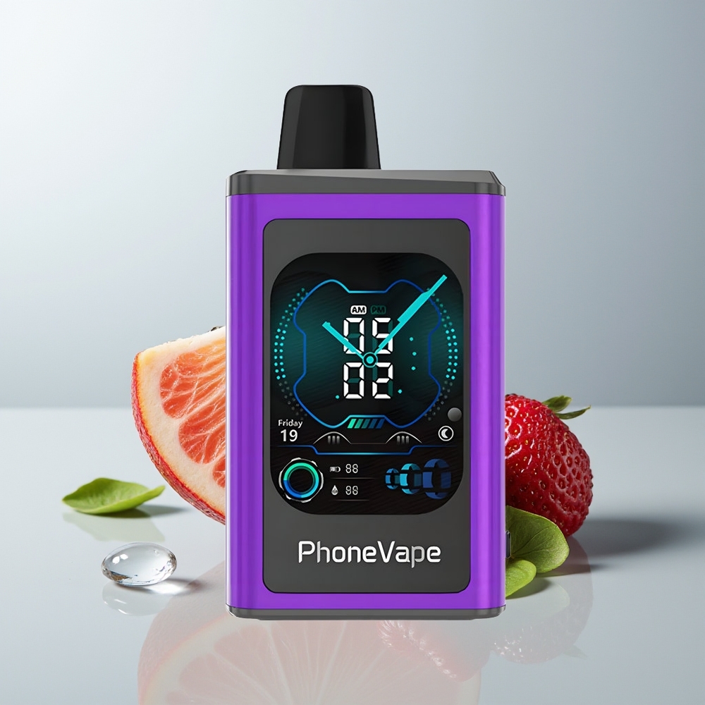 JNR PhoneVape 30000 كرز فراولة توت العليق