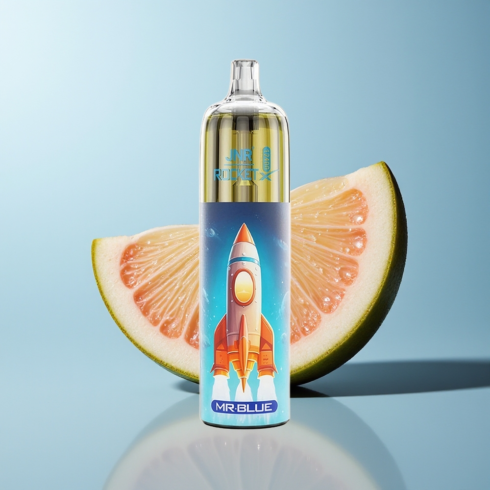 JNR Rocket-X 12400 نفثات Vape للاستخدام مرة واحدة السيد الأزرق