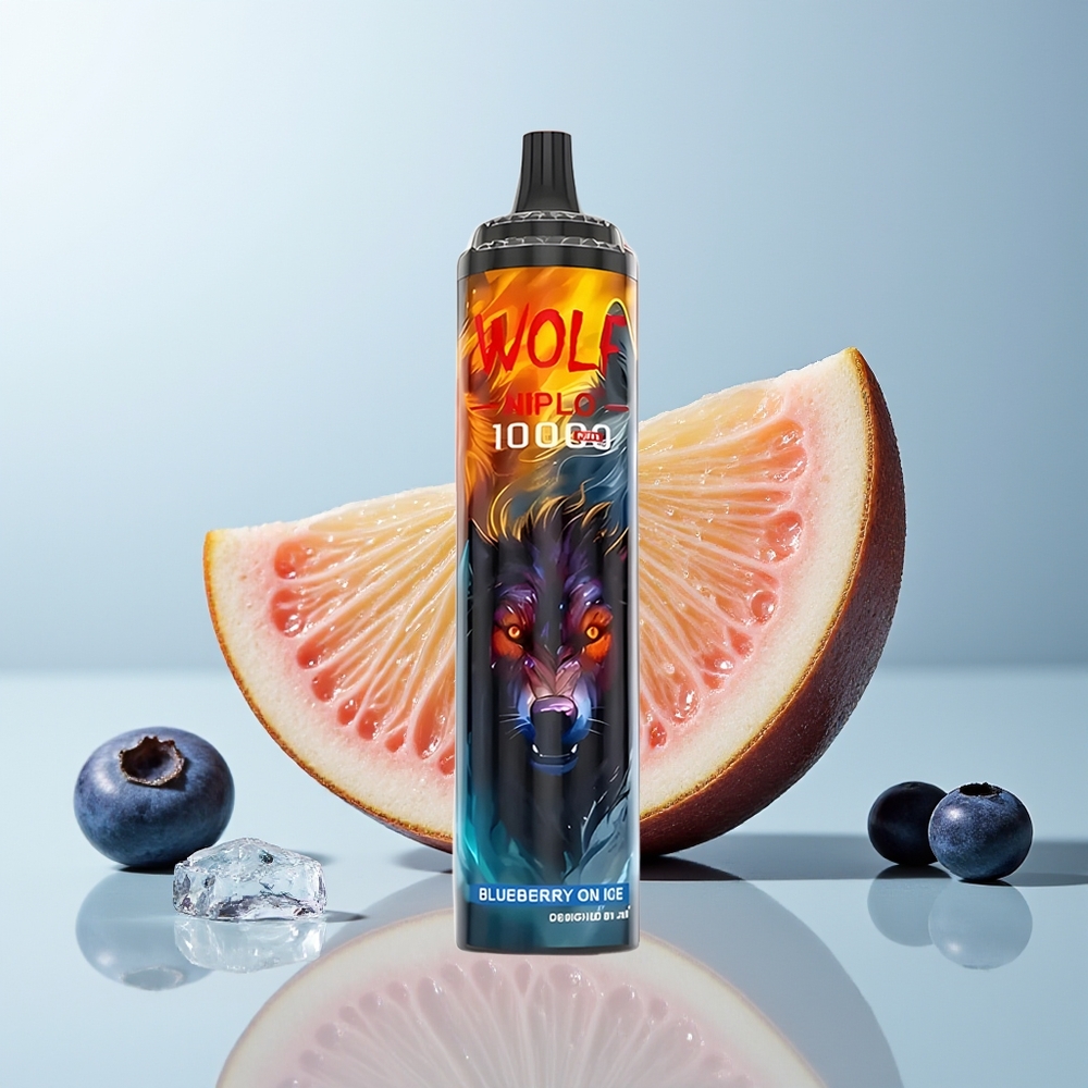 JNR Wolf Niplo 10000 توت أزرق على الثلج