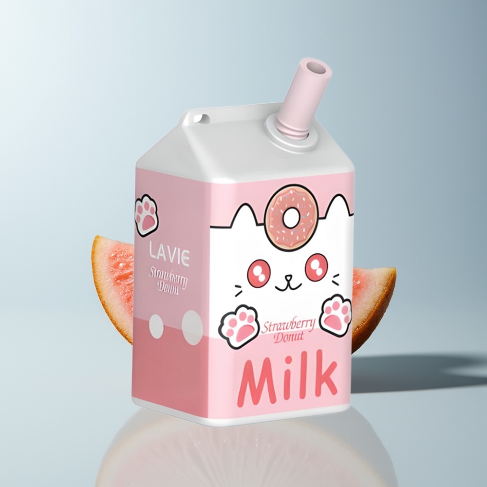 Lavie Milk 7000 دونات الفراولة