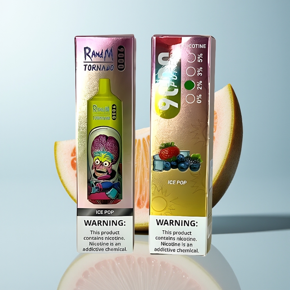 RandM Fumot Tornado 9000 آيس بوب