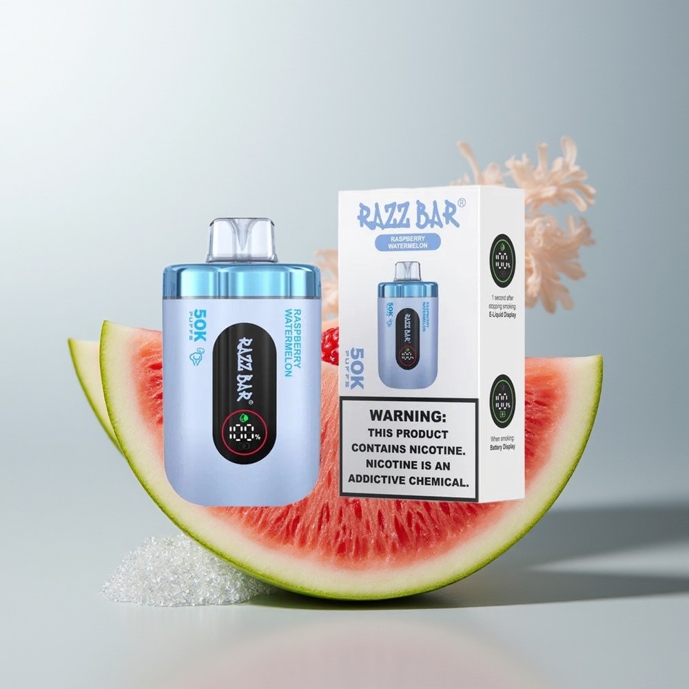 Razz Bar 50K توت العليق البطيخ