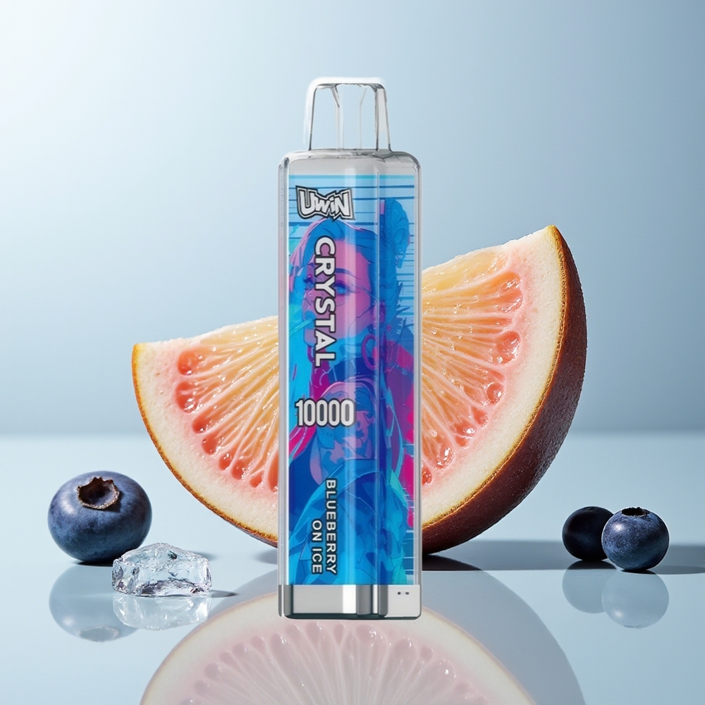 Uwin Crystal 10000 توت أزرق على الثلج