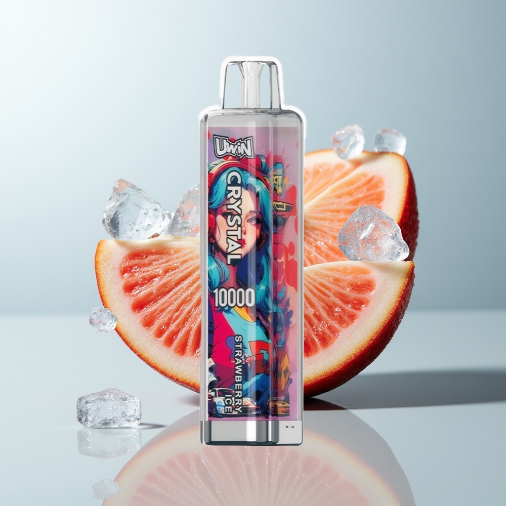 Uwin Crystal 10000 آيس كريم فراولة