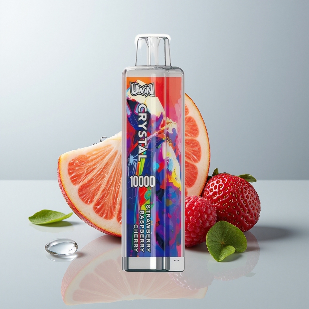 Uwin Crystal 10000 فراولة توت العليق كرز