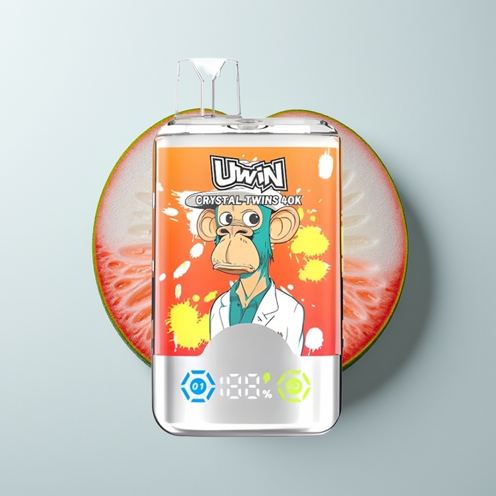 Uwin Crystal Twins 40000 حب الفراولة والموز ٦٦