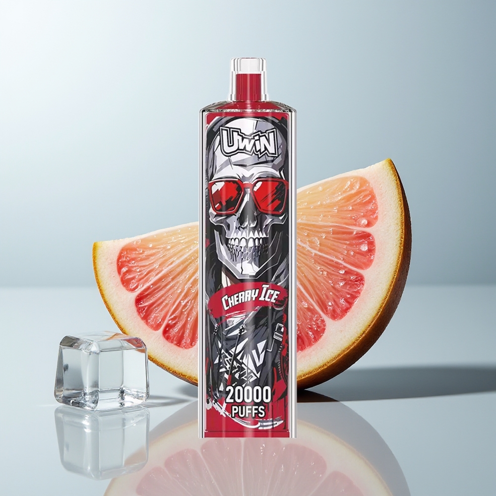 Uwin Shisha Hookah Crystal 20000 Puffs كرز مثلج