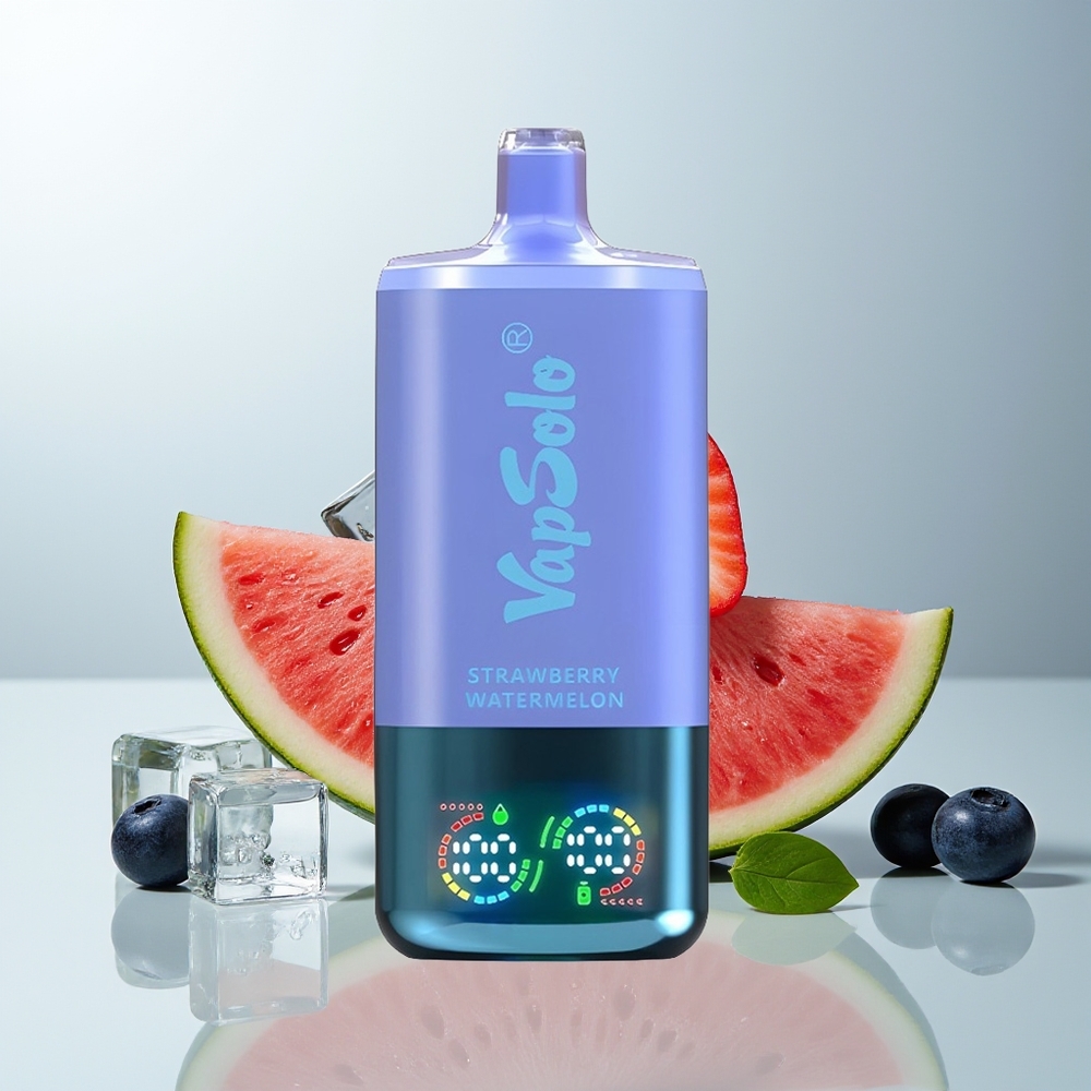 Vapsolo Triple 30000 فراولة بطيخ أزرق مثلج
