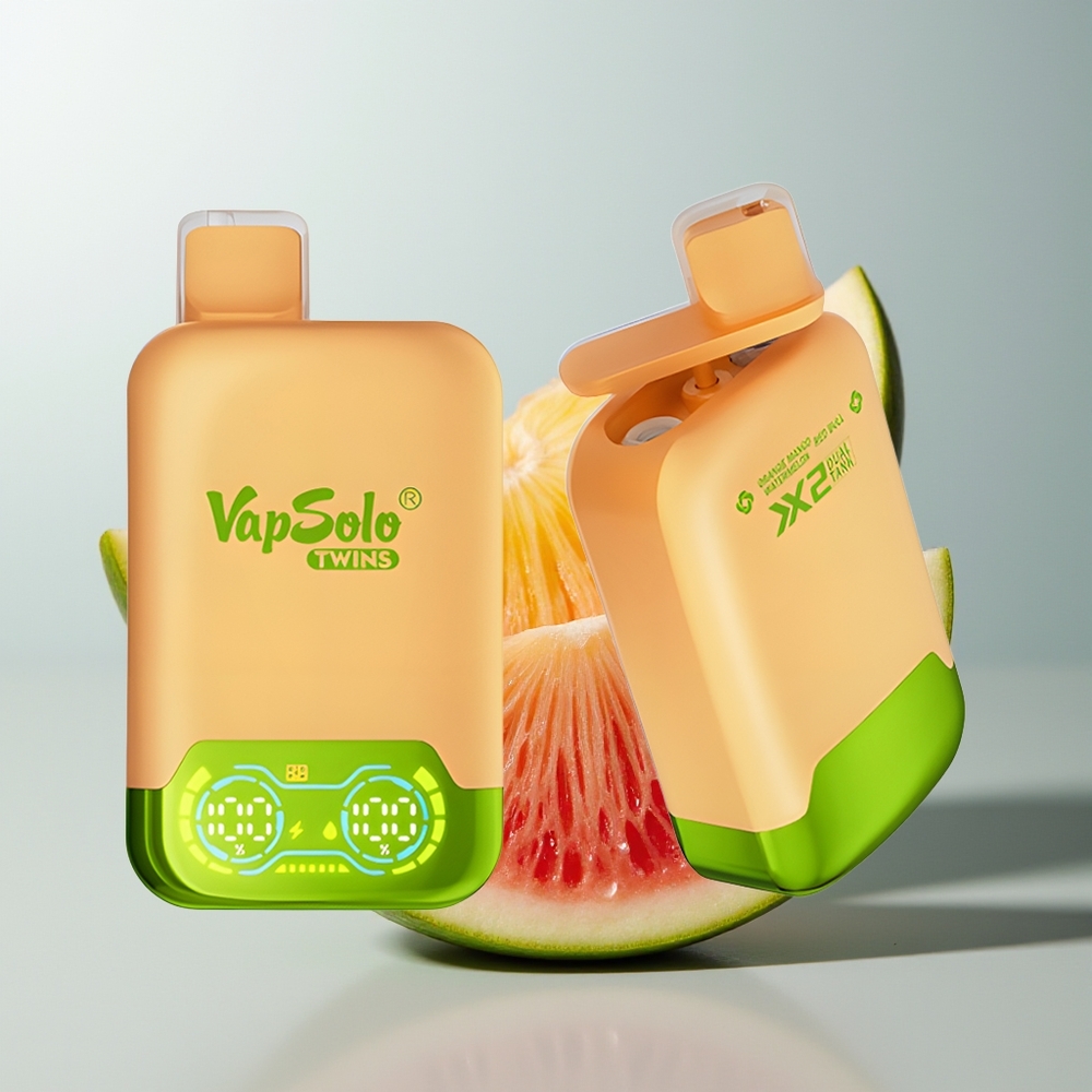 Vapsolo Twins 20000 برتقال مانجو بطيخ و ريد بول