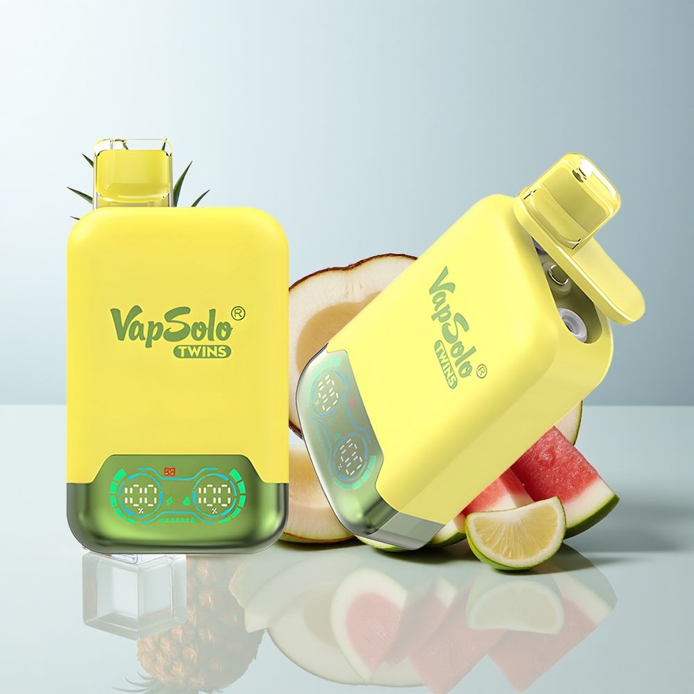 Vapsolo Twins 20000 أناناس جوز الهند وثلج البطيخ