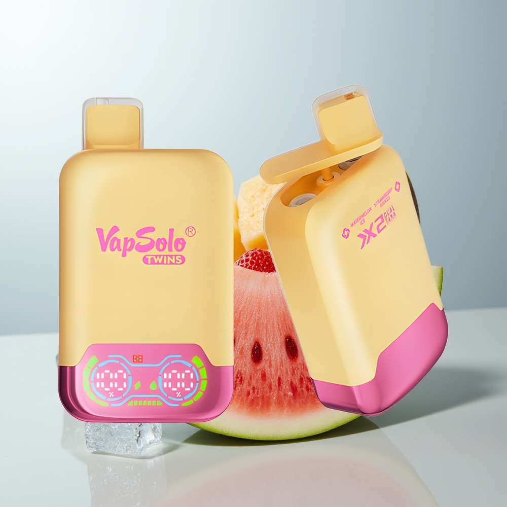 Vapsolo Twins 20000 بطيخ مثلج و فراولة مانجو