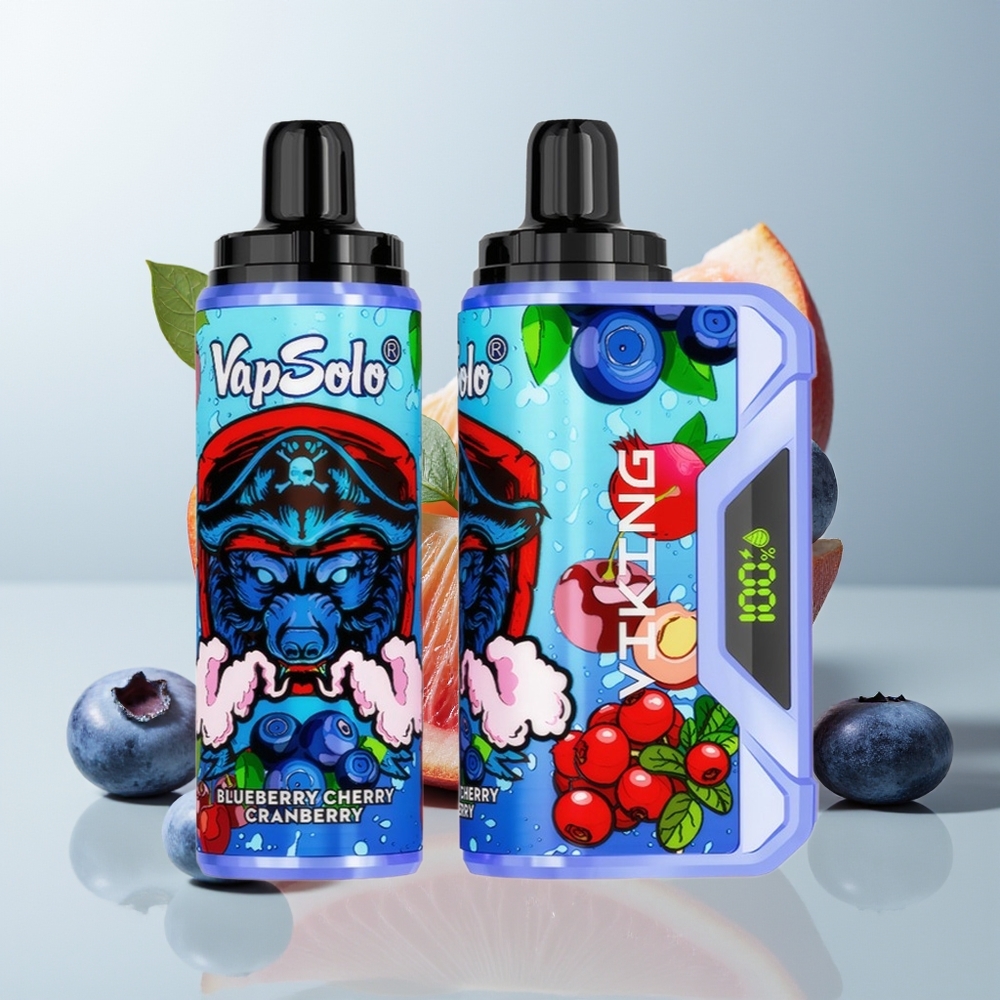 VapSolo VIKING 12000 توت أزرق كرز توت بري