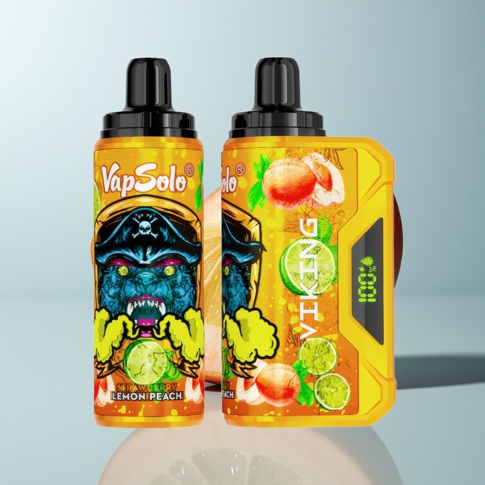 VapSolo VIKING 12000 ليمون خوخ