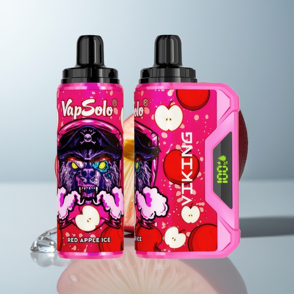 VapSolo VIKING 12000 التفاح الأحمر المثلج